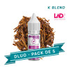 PACK DLUO X5 Eliquides K Blend 10ml - Liquidarom