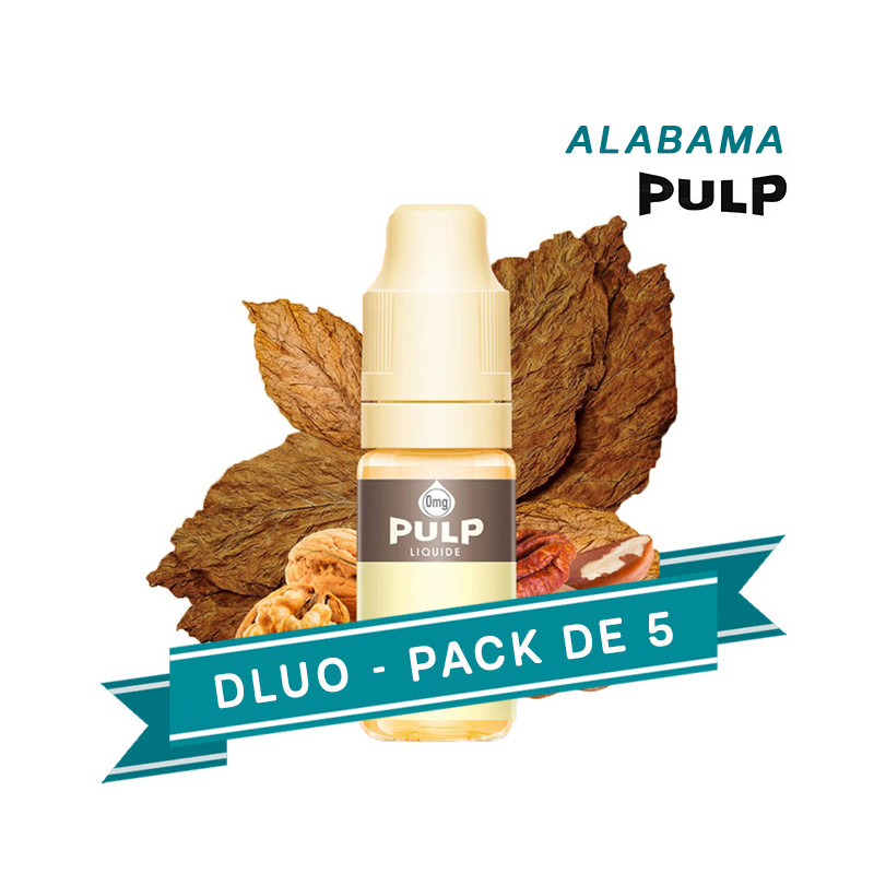 PACK DLUO X5 E-liquides Alabama 10ml - Pulp