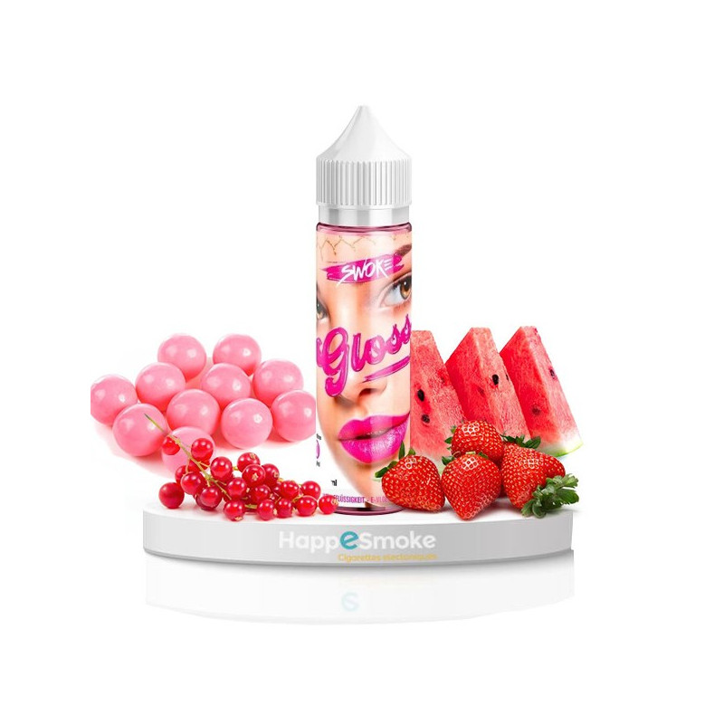 50ML SWOKE - GLOSS 50/50 (bb gum,fraise,pasteque)