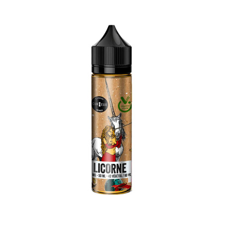 E-liquide Licorne Végétol 50ml - Curieux