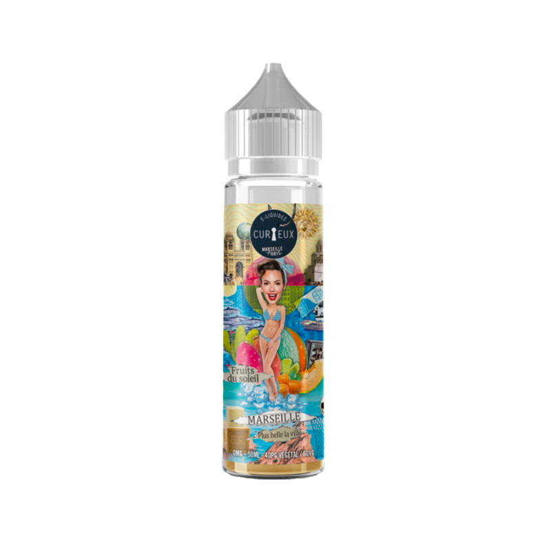 E-liquide Marseille Plus Belle La Ville 50ml - Curieux