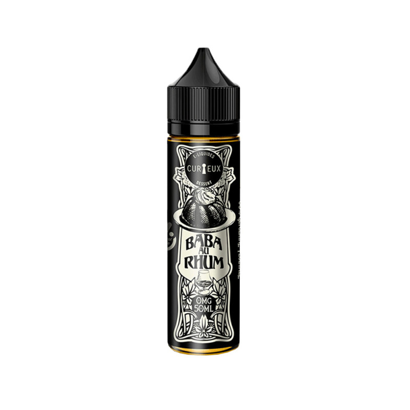 E-liquide Baba au Rhum Vegetol 50ml - Curieux