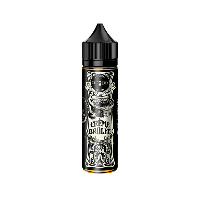 E-liquide Crème Brûlée Végétol 50ml - Curieux