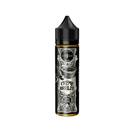 E-liquide Crème Brûlée Végétol 50ml - Curieux