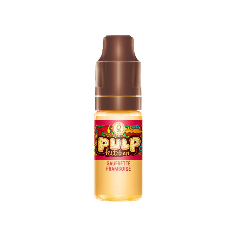 E-liquide Gaufrette Framboise 10ml - Pulp