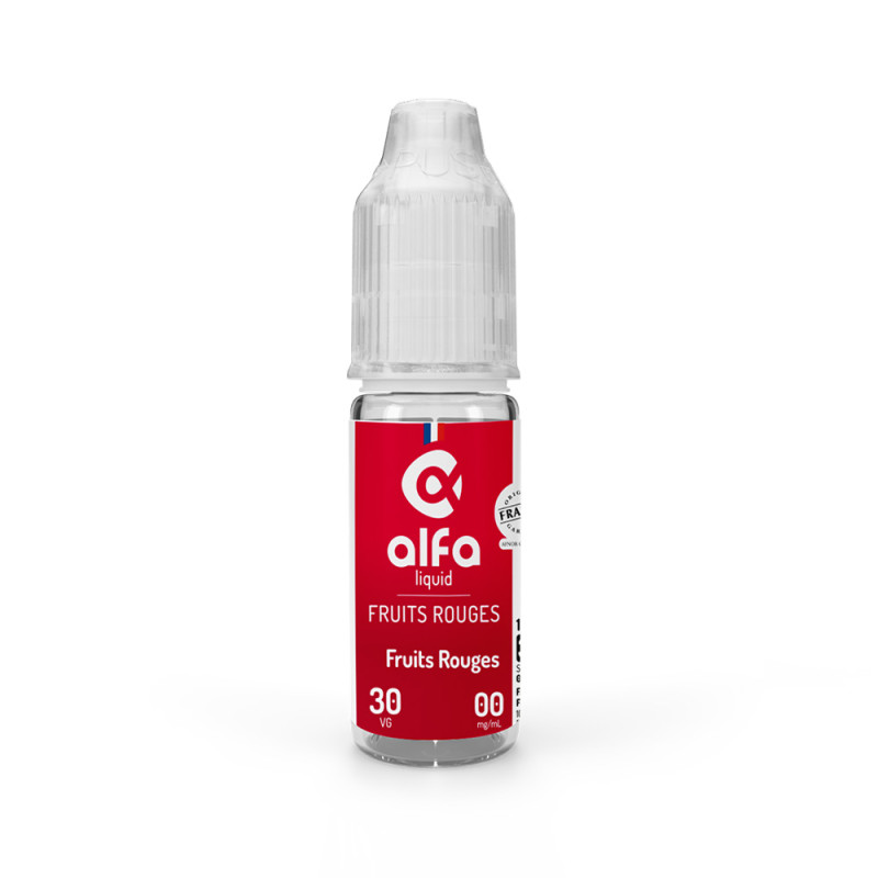 E-liquide Fruits rouges 10ml - Alfaliquid