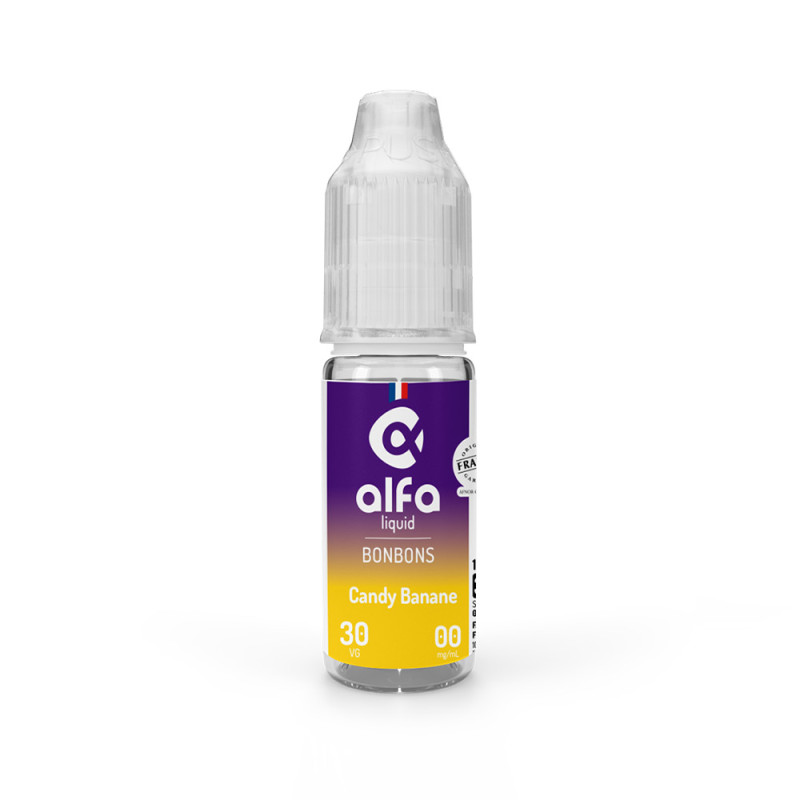 E-liquide Candy banane 10ml - Alfaliquid
