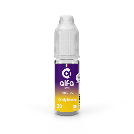 E-liquide Candy banane 10ml - Alfaliquid
