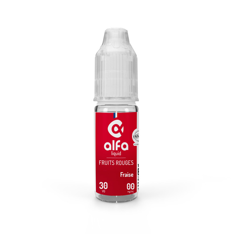 E-liquide Fraise 10ml - Alfaliquid