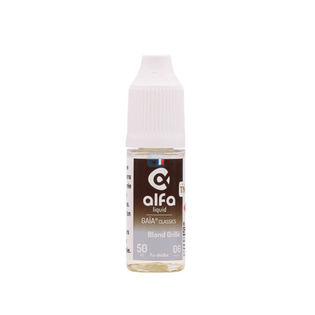 E-liquide Blond grillé Gaia 50/50 10ml - Alfaliquid
