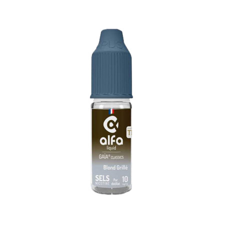 E-liquide Blond grillé Gaia en Sel de nicotine 10ml - Alfaliquid