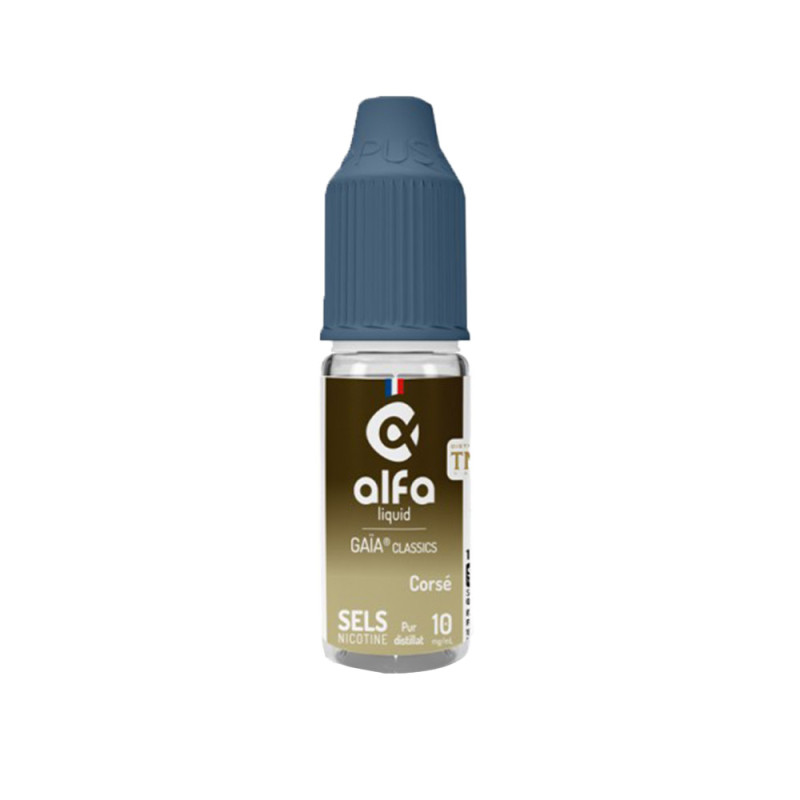 E-liquide Corse Gaia en Sels de nicotine 10ml - Alfaliquid