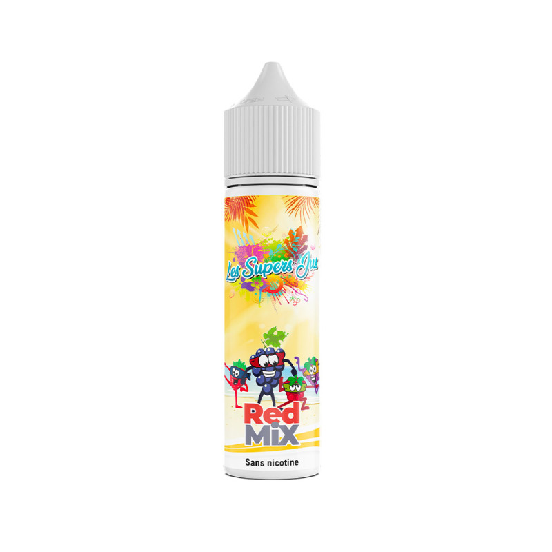 E-liquide Red Mix 50ml - Les Supers Jus