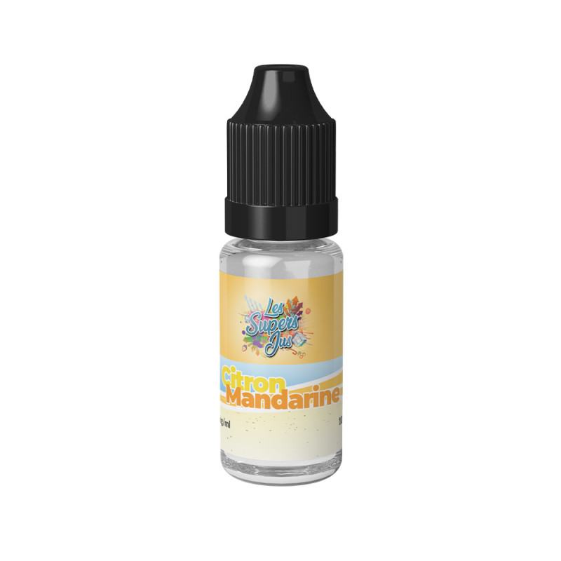 E-liquide Citron Mandarine 10 ml - Les Supers Jus