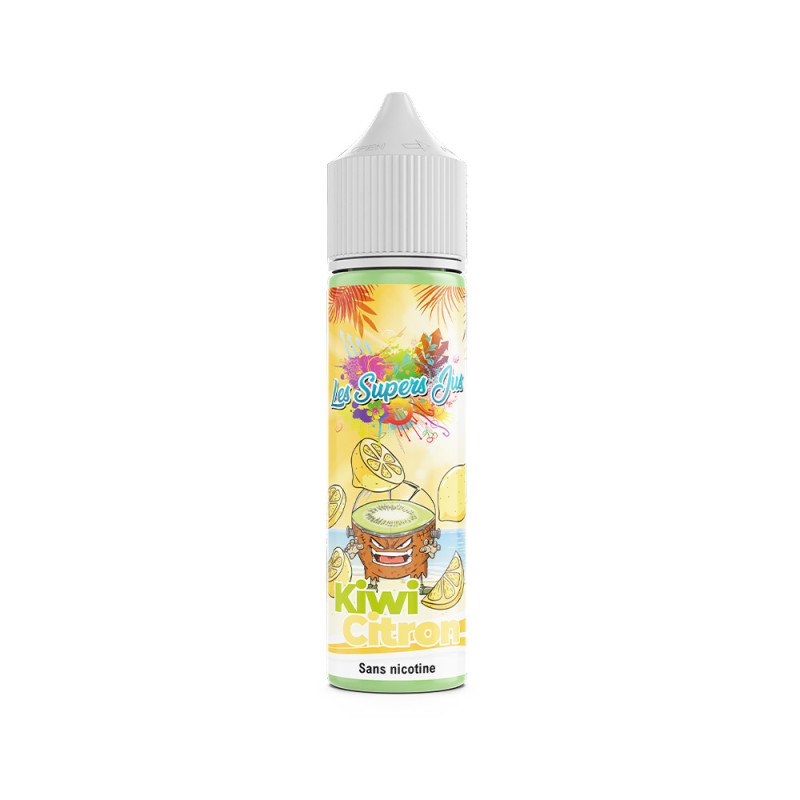 E-liquide Kiwi Citron 50ml - Les Supers Jus