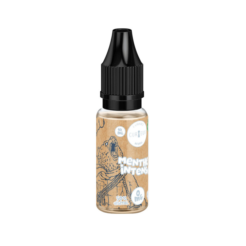 E-liquide Menthe Intense Natural 10ml - Curieux