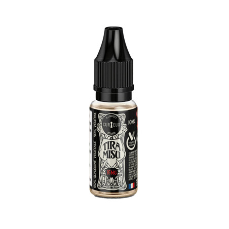 E-liquide 10ml Curieux - Vegetol Tiramisu
