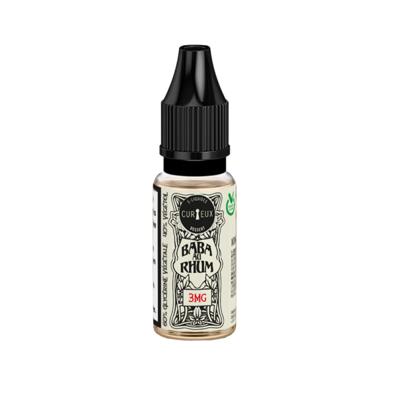E-liquide Baba au Rhum 10ml - Curieux