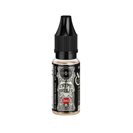 E-liquide Crème Brûlée 10ml - Curieux