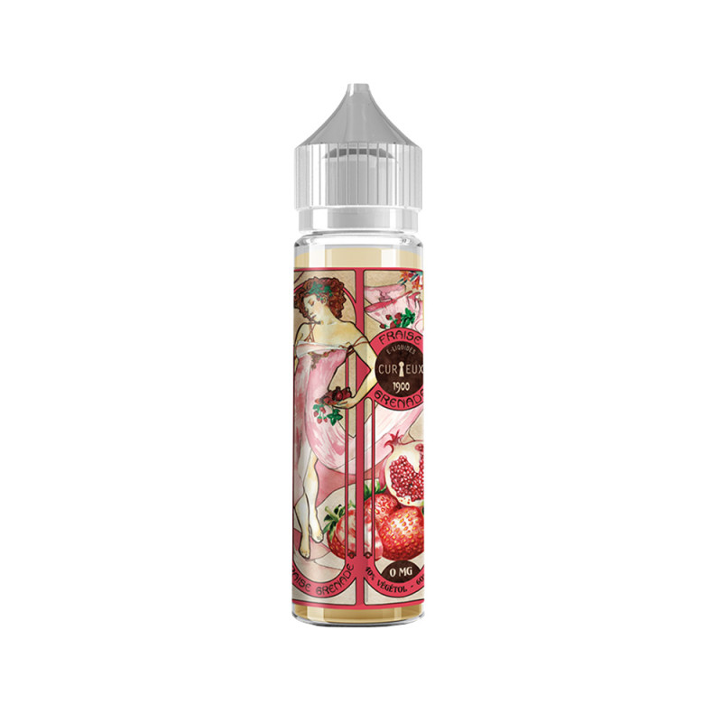E-liquide Fraise Grenade 50ml - Curieux