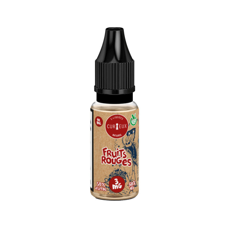 E-liquide Fruits Rouges Natural 10ml - Curieux