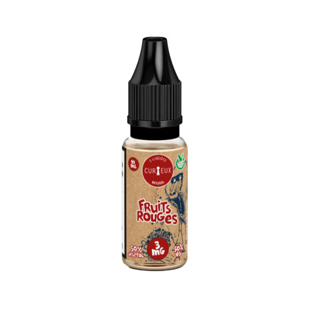E-liquide Fruits Rouges Natural 10ml - Curieux