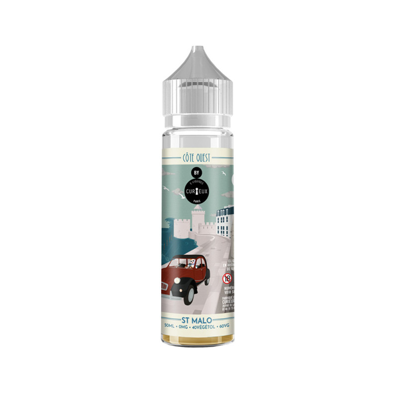 E-liquide Saint-Malo 50ml - Curieux