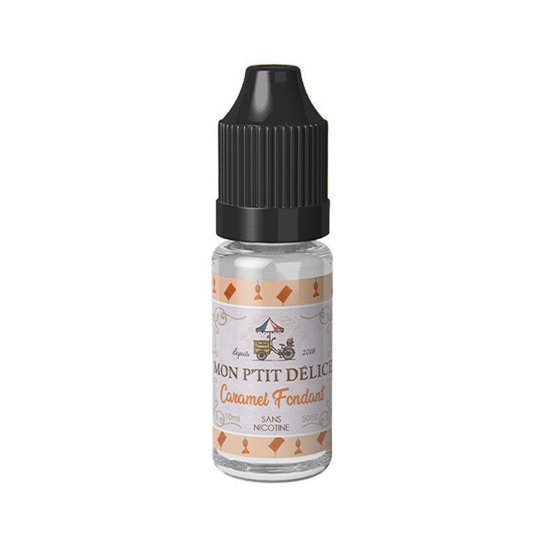 E-liquide Caramel Fondant 10ml - Mon P'tit Délice