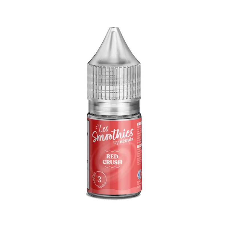 E-liquide Red Crush 10ml - Les Smoothies by Nébula