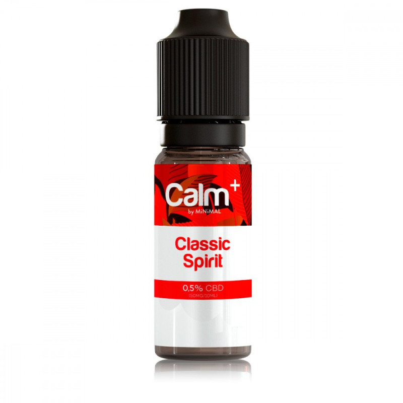 E-liquide Classic sel de nicotine et CBD - Calm plus