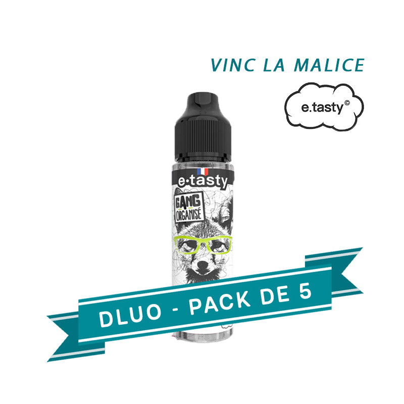 E liquide Vince La Malice Gang Organisé 50 ml - E Tasty