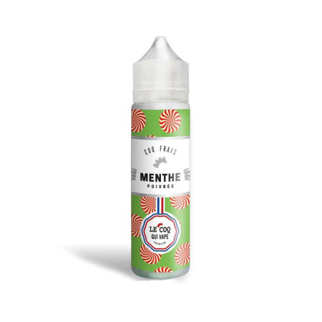 E-liquide Menthe poivrée 50ml - Le Coq qui vape