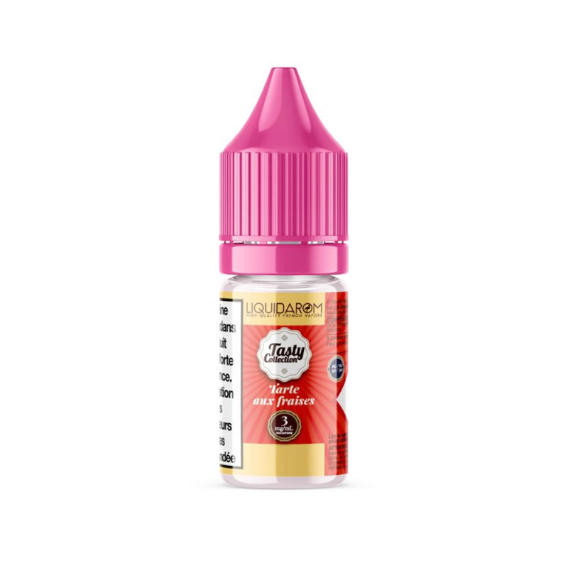 E-liquide Tarte aux Fraises 10ml - Tasty Collection - LiquidArom