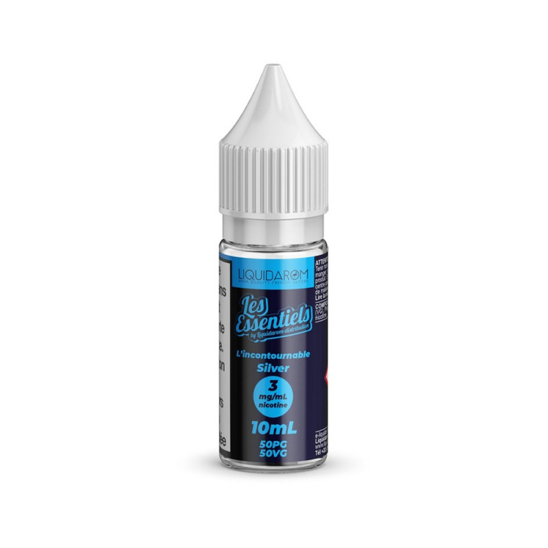 E-liquide L'incontournable Silver 10 ml - Les Essentiels - Liquidarom