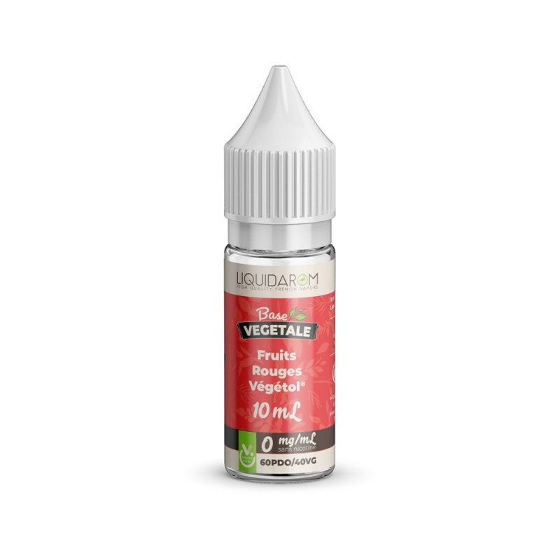E-liquide Fruits Rouges  10 ml - Végétol - Liquidarom