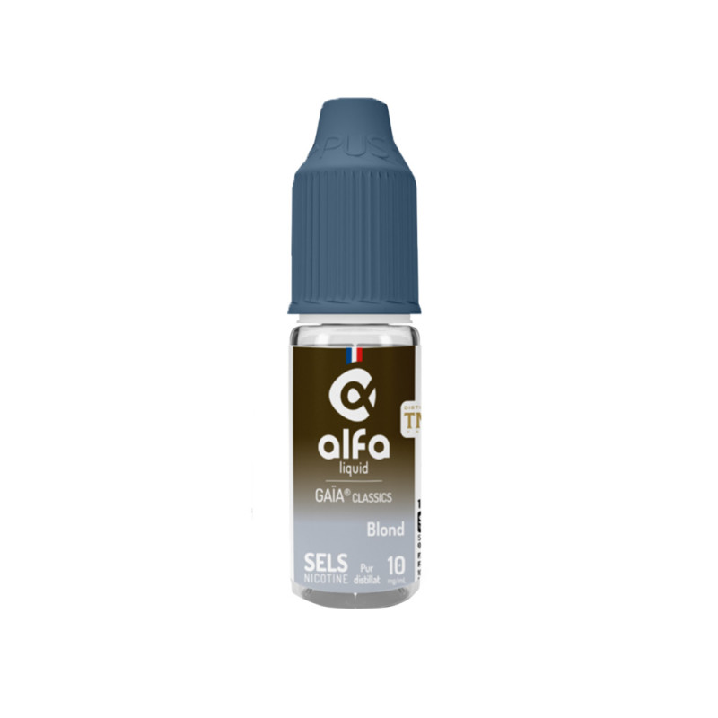 E-liquide Blond Gaia en sels de nicotine 10ml - Alfaliquid