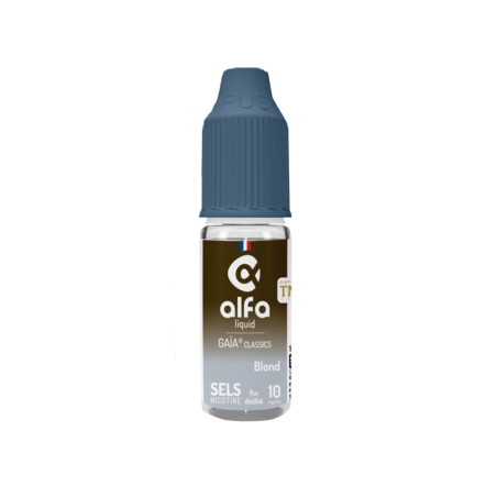 E-liquide Blond Gaia en sels de nicotine 10ml - Alfaliquid