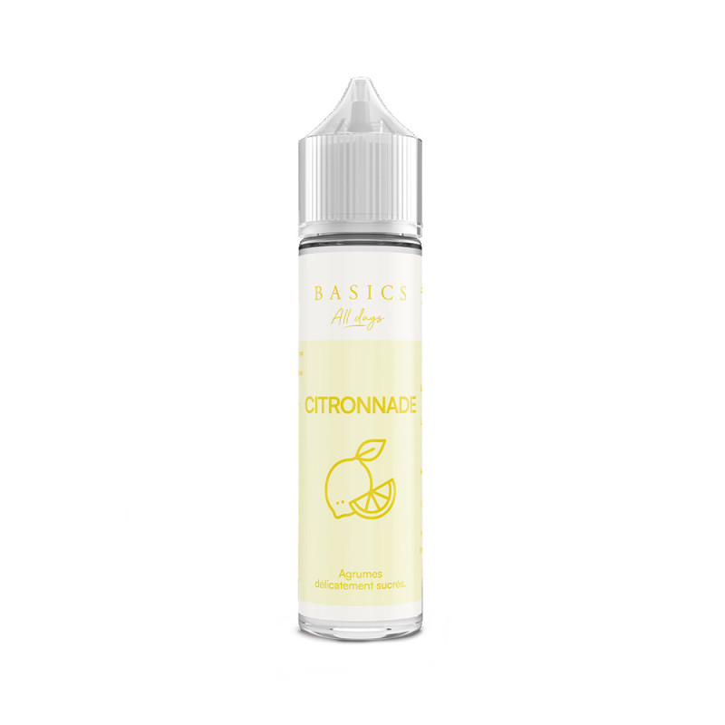 E liquide Citronnade 50ml - Les basics