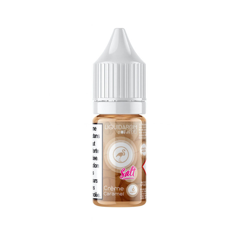 E-liquide Creme caramel Sel de nicotine 10ml - Liquid'arom