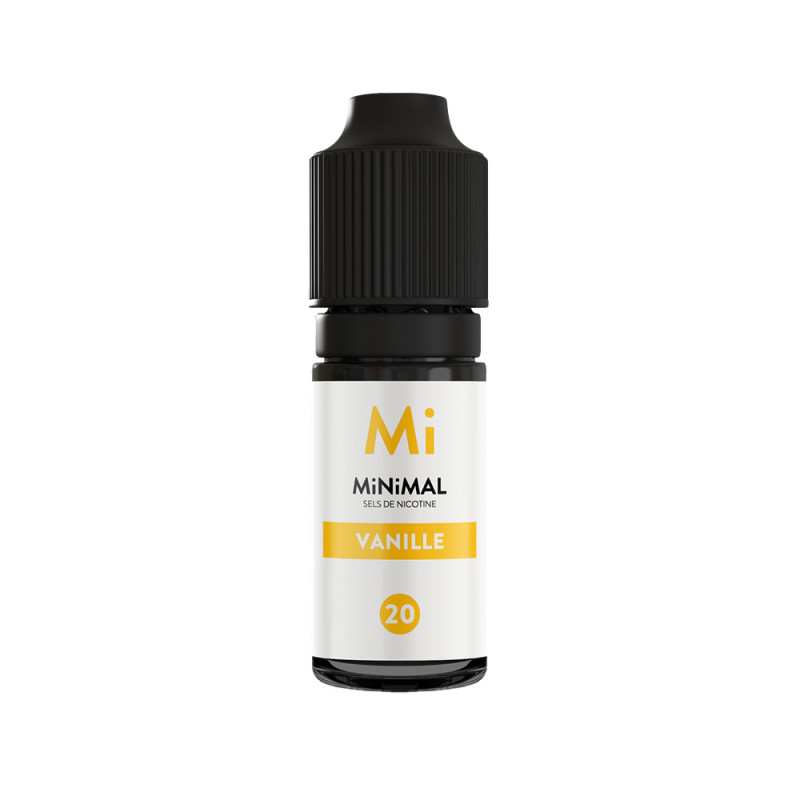 E-liquide Vanille Sel de nicotine 10ml- MiNiMAL - Fuu