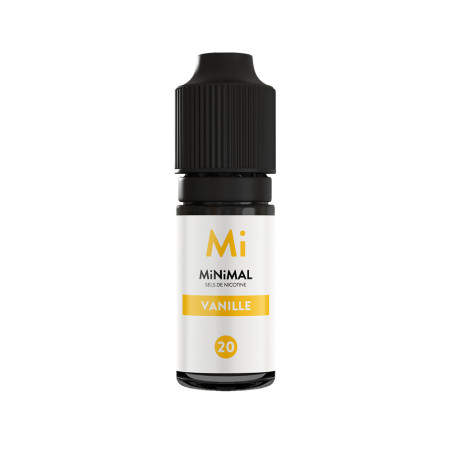 E-liquide Vanille Sel de nicotine 10ml- MiNiMAL - Fuu