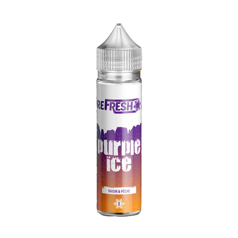 E-liquide Purple Ice 50ml - Refresh