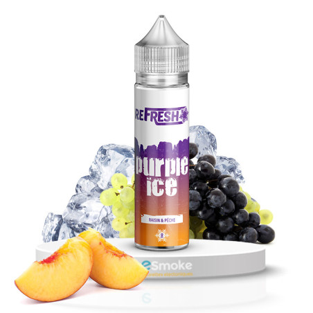 E-liquide Purple Ice 50ml - Refresh