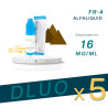 PACK DLUO x5 E-liquides FR-4 10ml - Alfaliquid