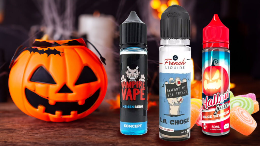 Top 3 e-liquides Halloween