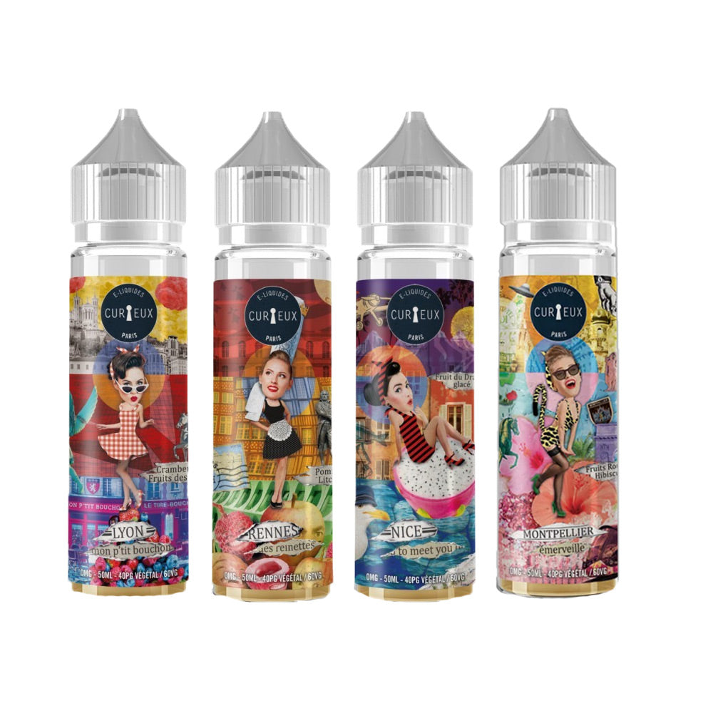 elfbar nachfüll pod läuft aus E-liquide Hexagone - Curieux - Eliquide nicotine