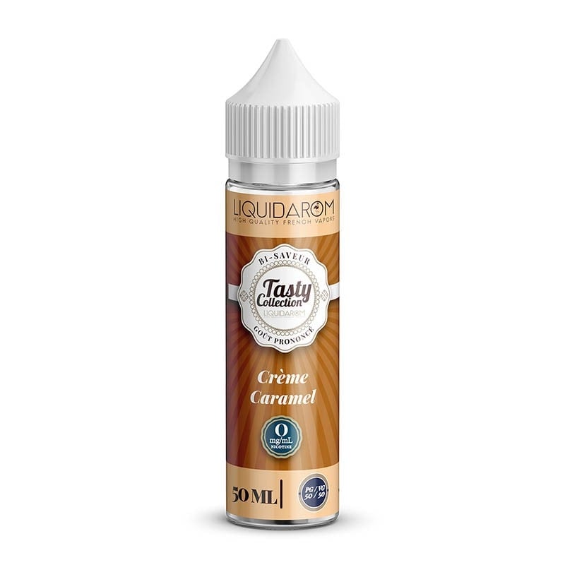 E-liquide Crème caramel 50ml - Liquid'arom