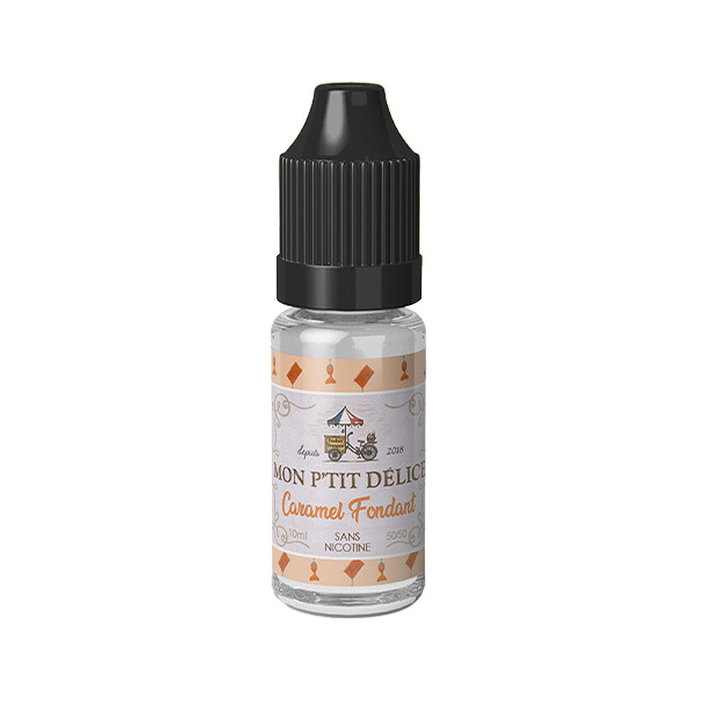 Pack 5 E-liquides Caramel Fondant 10ml - Mon P'tit Dlice - HappeSmoke Pack 5 E-liquides Caramel Fondant 10ml - Mon P'tit Dlice - HappeSmoke