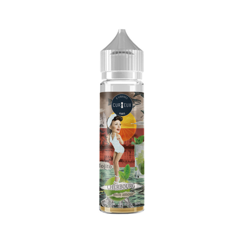 E-liquide Cherbourg mon amour 50ml - Curieux - HappeSmoke