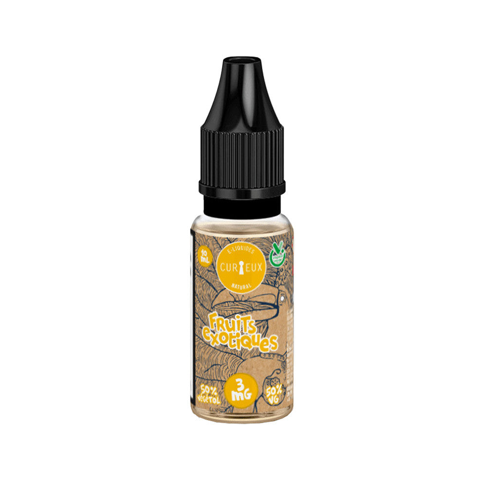 Pack 5 E-liquides Fruits Exotiques Natural 10ml - Curieux